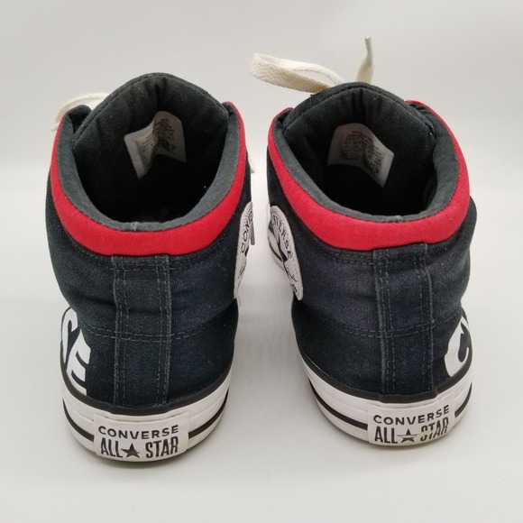 Converse Men's Chuck Taylor High Street Wordmark 2.0 Sneakers Sz 10 Black Logo - Picture 4 of 6